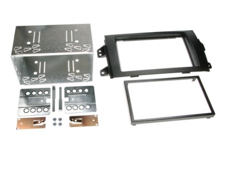 2-DIN monteringsram Fiat Sedici / Suzuki SX 4 2006 > black i gruppen Billyd / Hva passer i min bil  / Fiat / Sedici hos BRL Electronics (70038109417)