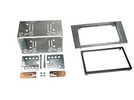 Monteringsram Ford Mondeo 2-DIN 2003- svart i gruppen Billyd / Hva passer i min bil / Ford / Mondeo / Mondeo 2004-2007 hos BRL Electronics (70038111407)