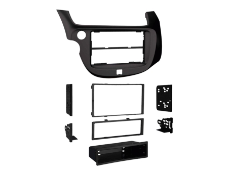 Monteringsramme 2-DIN med oppbevaringsrom Honda Fit/Jazz i gruppen Billyd / Hva passer i min bil / Honda / Jazz / Jazz 2009-2015 hos BRL (700381130241)