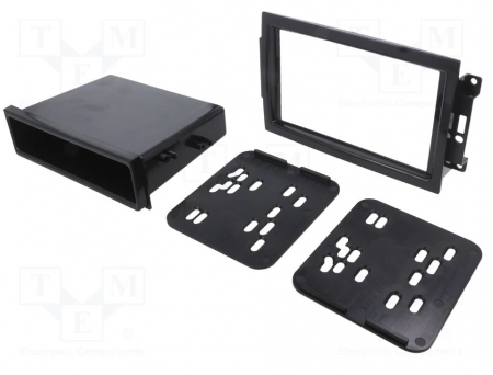 Monteringsram 2/1-din Chrysler, Jeep 05- i gruppen Billyd / Hva passer i min bil / Chrysler, Dodge & Jeep / Monteringsram hos BRL Electronics (70038114504)