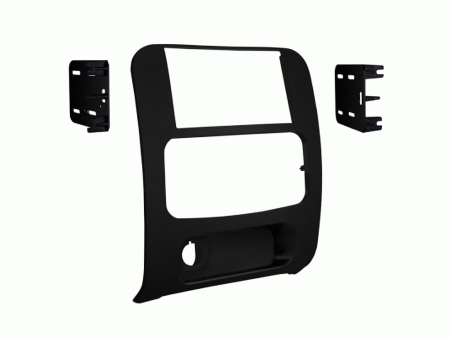 Monteringsramme 2-DIN Jeep Cherokee/Liberty, svart i gruppen Billyd / Hva passer i min bil / Chrysler, Dodge & Jeep / Monteringsram hos BRL (700381145261)