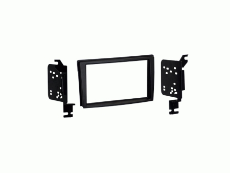 Monteringsramme 2-DIN Mazda MPV, matt svart i gruppen Billyd / Hva passer i min bil / Mazda / Mazda MPV / Mazda MPV 1999-2005 hos BRL (700381170171)