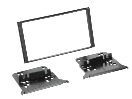 Monteringsramme 2-DIN Kia Sorento, svart i gruppen Billyd / Hva passer i min bil / Kia / Sorento / Sorento 2007-2009 hos BRL (70038117813)