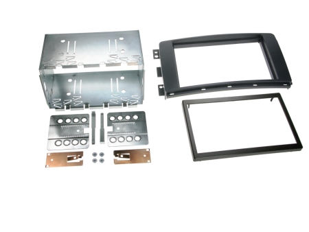 Monteringsramme 2-DIN Smart ForTwo/ForFour, svart i gruppen Billyd / Hva passer i min bil / Smart hos BRL (70038119026)