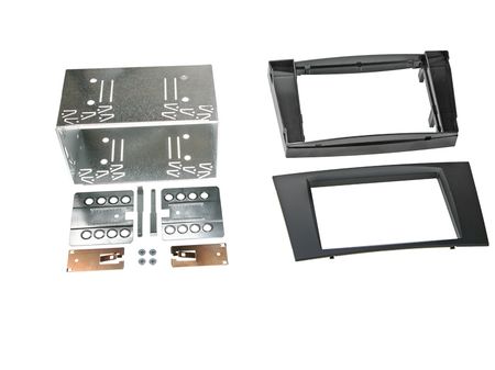 Monteringsram 2-DIN Mercedes E-klass W211 02- i gruppen Billyd / Hva passer i min bil / Mercedes / E-klasse / E-klasse 2002-2009 W211 hos BRL Electronics (70038119028)