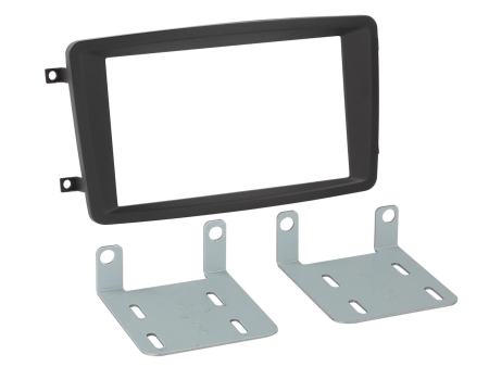 Monteringsramme 2-DIN Mercedes, svart i gruppen Billyd / Hva passer i min bil / Mercedes / Vito / Vito 2003-2014 hos BRL (700381190421)