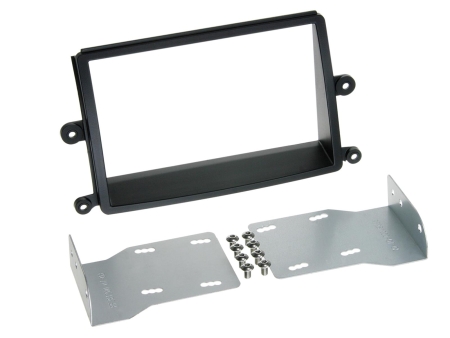 Monteringsramme 2-DIN Mitsubishi L200, svart i gruppen Billyd / Hva passer i min bil / Mitsubishi hos BRL Electronics (70038120007)