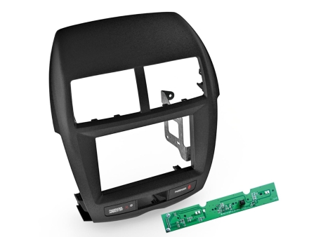 Monteringsramme 2-DIN Mitsubishi ASX 2010-2014 i gruppen Billyd / Hva passer i min bil / Mitsubishi / ASX / ASX 2010-2022 hos BRL (70038120011)