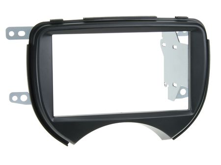Monteringsram 2-din Nissan Micra 2011- svart i gruppen Billyd / Hva passer i min bil / Nissan / Micra / Micra K13 2010-2017 hos BRL Electronics (700381210032)