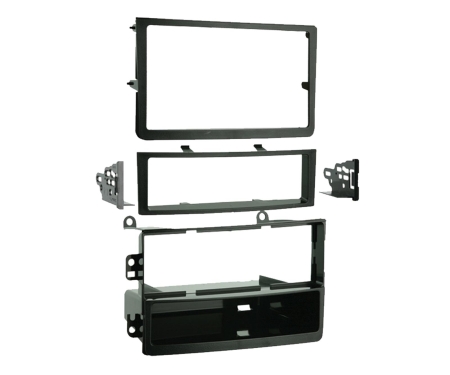 Monteringsramme 2-DIN med oppbevaringsrom, Nissan 350Z 2006-2009 i gruppen Billyd / Hva passer i min bil / Nissan / 350 Z hos BRL (700381210111)
