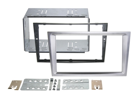 Monteringsramme 2-DIN Opel Corsa C, aluminium i gruppen Billyd / Hva passer i min bil / Renault / Trafic / Trafic 2001-2014 hos BRL (700381230264)