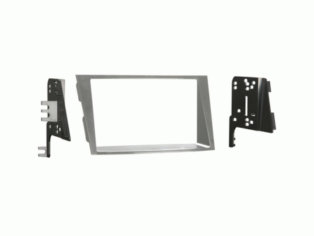 Monteringsramme 2-DIN Subaru Legacy/Outback, sølv i gruppen Billyd / Hva passer i min bil / Subaru / Outback / Outback 2010-2014 hos BRL Electronics (700381296171)