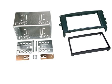 Monteringsram 2-din set Toyota Auris 2007-2013  Svart i gruppen Billyd / Hva passer i min bil / Toyota / Auris / Auris 2006-2012 hos BRL Electronics (700381300132)