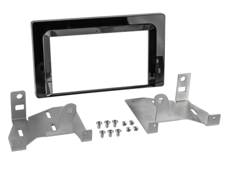 Monteringsramme 2-DIN Toyota Aygo X, piano svart i gruppen Billyd / Hva passer i min bil / Toyota / Aygo / Aygo 2014-2023 hos BRL Electronics (700381300411)