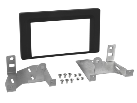 Monteringsramme 2-DIN Toyota Aygo X, matt svart i gruppen Billyd / Hva passer i min bil / Toyota / Aygo / Aygo 2014-2023 hos BRL Electronics (700381300412)