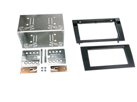 Monteringsram Audi A4 2-Din set -2006, Seat Exeo 09- i gruppen Billyd / Hva passer i min bil / Audi / Audi A4 / Audi A4 2004-2008 / Bytte stereo / Original Dobbeldin hos BRL Electronics (700381320151)