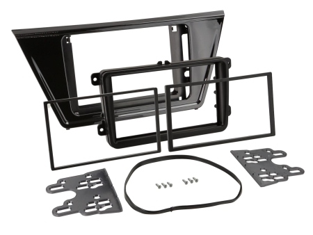 Monteringsramme 2-DIN VW Touran 2015-2021, piano svart i gruppen Billyd / Hva passer i min bil / Volkswagen / Sharan / Sharan 2010-2022 hos BRL (700381320281)