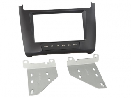 Monteringsram VW Polo 04/2014- 2-din i gruppen Billyd / Hva passer i min bil  / Volkswagen / Polo / Polo 2010-2017 hos BRL Electronics (700381320341)