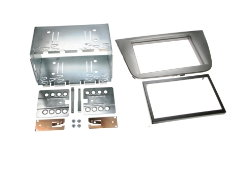 Monteringsramme 2-DIN Seat Toledo/Altea, antrasitt i gruppen Billyd / Hva passer i min bil / Seat / Altea hos BRL (70038132804)