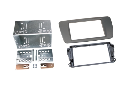 Monteringsramme 2-DIN Seat Ibiza, conemara grå i gruppen Billyd / Hva passer i min bil / Seat / Ibiza / Ibiza 2009-2015 hos BRL (700381328063)