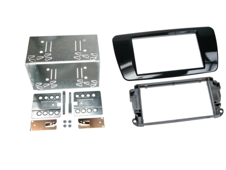 Monteringsramme 2-DIN Seat Ibiza, piano svart i gruppen Billyd / Hva passer i min bil / Seat / Ibiza / Ibiza 2009-2015 hos BRL (700381328065)