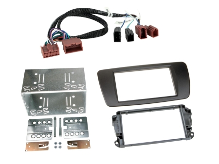 ACV Monteringsramme 2-DIN Seat Ibiza, matt svart i gruppen Billyd / Hva passer i min bil / Seat / Ibiza / Ibiza 2009-2015 hos BRL (700381328082)
