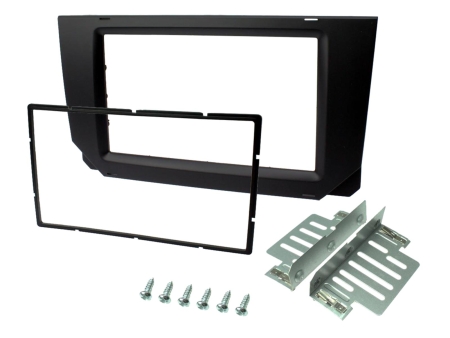 Monteringsramme 2-DIN Seat Arona/Ibiza, svart i gruppen Billyd / Hva passer i min bil / Seat / Ibiza / Ibiza 2021-2024 hos BRL (70038132809)