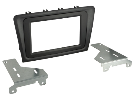 Monteringsramme 2-DIN Skoda Rapid, svart i gruppen Billyd / Hva passer i min bil / Skoda / Skoda Rapid / Skoda Rapid 2017-2019 hos BRL Electronics (70038134010)