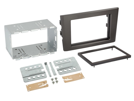 Monteringsramme 2-DIN Volvo XC90, svart i gruppen Billyd / Hva passer i min bil / Volvo / Volvo XC90 / Volvo XC90 2003-2014 hos BRL (70038135207)