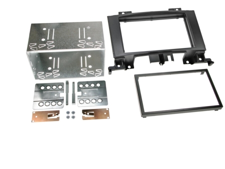 Monteringsramme 2-DIN Mercedes/VW gummiyta i gruppen Billyd / Hva passer i min bil / Mercedes / Sprinter / Sprinter 2006-2018 hos BRL (70039119027)