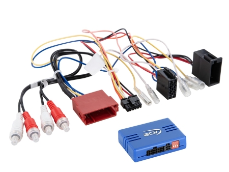 SWC Audi A3/A3/A4/A6/TT ISO/Mini ISO Amp >RCA i gruppen Billyd / Hva passer i min bil / Audi / Audi A4 / Audi A4 2004-2008 / Bytte stereo / Original Dobbeldin hos BRL (70042A1321003)