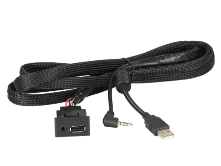 USB/AUX-adapter Mitsubishi ASX 2010-2019 i gruppen Billyd / Hva passer i min bil / Mitsubishi / ASX / ASX 2010-2022 hos BRL (700441202001)