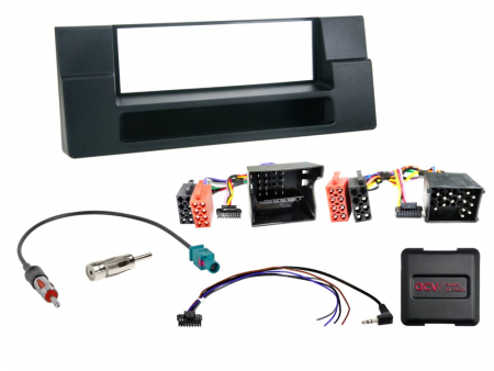 1-DIN installasjonssett med smårom for BMW 5-serie E39 i gruppen Billyd / Hva passer i min bil / BMW / BMW 5-serie / BMW E39 1995-2003 / Bytte stereo E39 1995-2003 hos BRL (700611020071)
