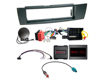 Installasjonssett 1-DIN BMW 1/3/X1/Z4, 40-pin i gruppen Billyd / Hva passer i min bil / BMW / BMW 3-serie / BMW E90/E91/E92/E93 2005-2011 / Bytte stereo BMW E90/E91/E92/E93 2005-2011 hos BRL (700611023031)