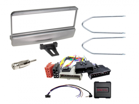 1-DIN Kit Ford sølv, 8Pin/8Pin/17Pin i gruppen Billyd / Hva passer i min bil / Ford / Focus / Focus 1998-2004 / Bytte stereo Focus 1998-2004 hos BRL (700611114111)