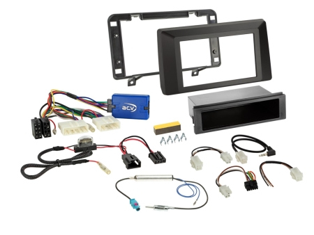 Installationssett 1/2-DIN Dacia Duster 2021-2024 i gruppen Billyd / Hva passer i min bil / Dacia / Dacia Duster / Dacia Duster 2018-2024 hos BRL (700611250211)