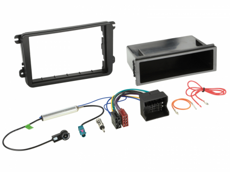 ACV installationskit Volkswagen, enkel-din (ej Can-BUS) i gruppen Billyd / Hva passer i min bil / Volkswagen / Golf / Golf Mk5 2004-2009 / Bytte stereo Golf Mk5 2004-2009 hos BRL Electronics (7006113201501)