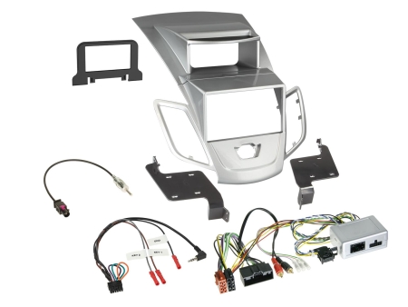 2-DIN Kit Ford Fiesta 06/2010-09/2012 sølv i gruppen Billyd / Hva passer i min bil / Ford / Fiesta / Fiesta 2008-2012 hos BRL (700621114212)