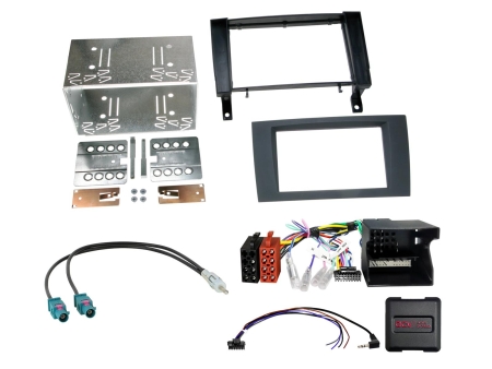 2-DIN Installationssett Mercedes SLK R171 i gruppen Billyd / Hva passer i min bil / Mercedes / SLK / SLK 2004- hos BRL (700621190241)