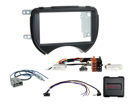 2-DIN Installasjonssett Nissan Micra K13 i gruppen Billyd / Hva passer i min bil / Nissan / Micra / Micra K13 2010-2017 hos BRL (700621210032)