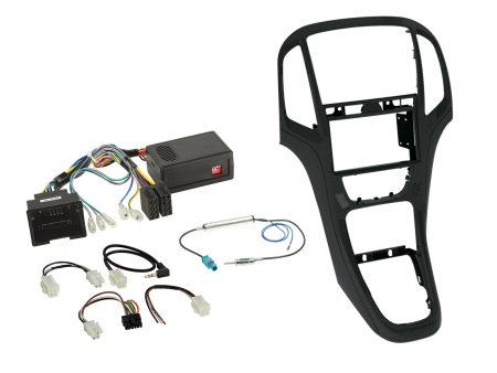ACV Installasjonssett 2-DIN Opel Astra J, perlesvart i gruppen Billyd / Hva passer i min bil / Opel / Astra / Astra 2015-2022 hos BRL (700621230232)