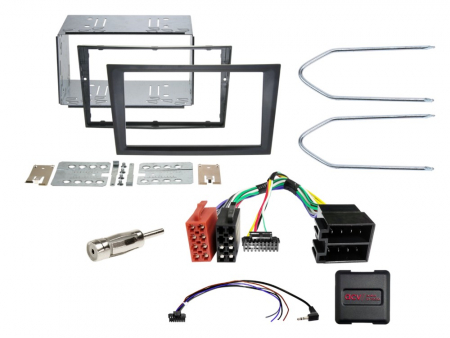 Installasjonssett 2-DIN Opel svart	 i gruppen Billyd / Hva passer i min bil / Opel / Tigra / Tigra 2004-2009 hos BRL (700621230261)