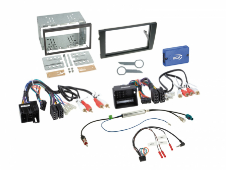 ACV Installationskit Audi A4 / Seat Exeo, dubbeldin 01-08 i gruppen Billyd / Hva passer i min bil / Audi / Audi A4 / Audi A4 2004-2008 / Bytte stereo / Original Dobbeldin hos BRL Electronics (700621320181)