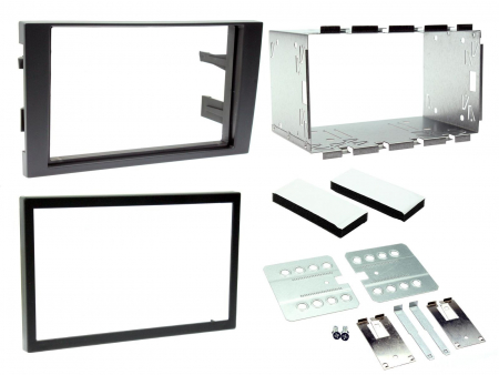 Monteringsram 2-DIN Audi A4 (B6/B7, Typ 8E) 2001-2008 i gruppen Billyd / Hva passer i min bil / Audi / Audi A4 / Audi A4 2004-2008 / Bytte stereo / Original Dobbeldin hos BRL Electronics (701CT23AU01)