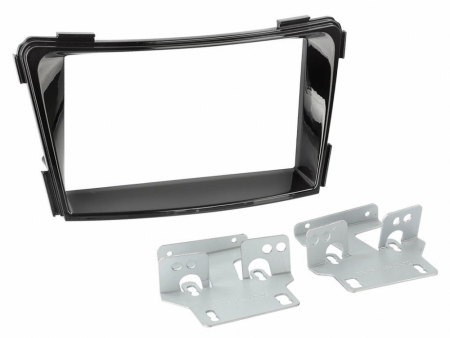 Monteringsram 2-din Hyundai i40 2011- (pianosvart) i gruppen Billyd / Hva passer i min bil / Hyundai / i40 / i40 2011-2019 hos BRL Electronics (701CT23HY37)