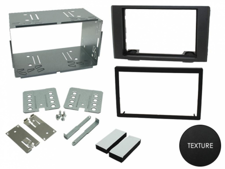 Monteringsram 2-din Iveco Daily 2007-2014, svart i gruppen Billyd / Hva passer i min bil / Iveco Daily hos BRL Electronics (701CT23IV01)