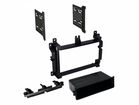 Monteringsram till Jeep för dubbeldin-stereo  i gruppen Billyd / Hva passer i min bil / Chrysler, Dodge & Jeep / Monteringsram hos BRL Electronics (701CT23JP09)