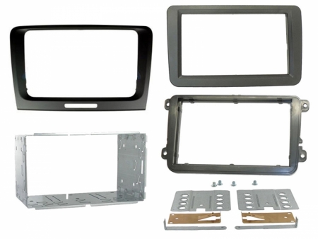 Monteringskit dubbeldin Skoda Superb 2008-2015 i gruppen Billyd / Hva passer i min bil / Skoda / Skoda Superb / Skoda Superb 2008-2015 hos BRL Electronics (701CT23SK10)