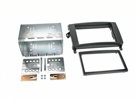 Monteringsram Volkswagen Crafter 2006-2017, dubbel-DIN i gruppen Billyd / Hva passer i min bil / Volkswagen / Crafter / Crafter 2011-2018 hos BRL Electronics (701CT23VW02)