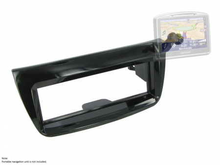 Monteringsram Fiat Doblo 2010-2015, enkel-DIN i gruppen Billyd / Hva passer i min bil / Fiat / Doblo / Doblo 2010-2022 hos BRL Electronics (701CT24FT29)